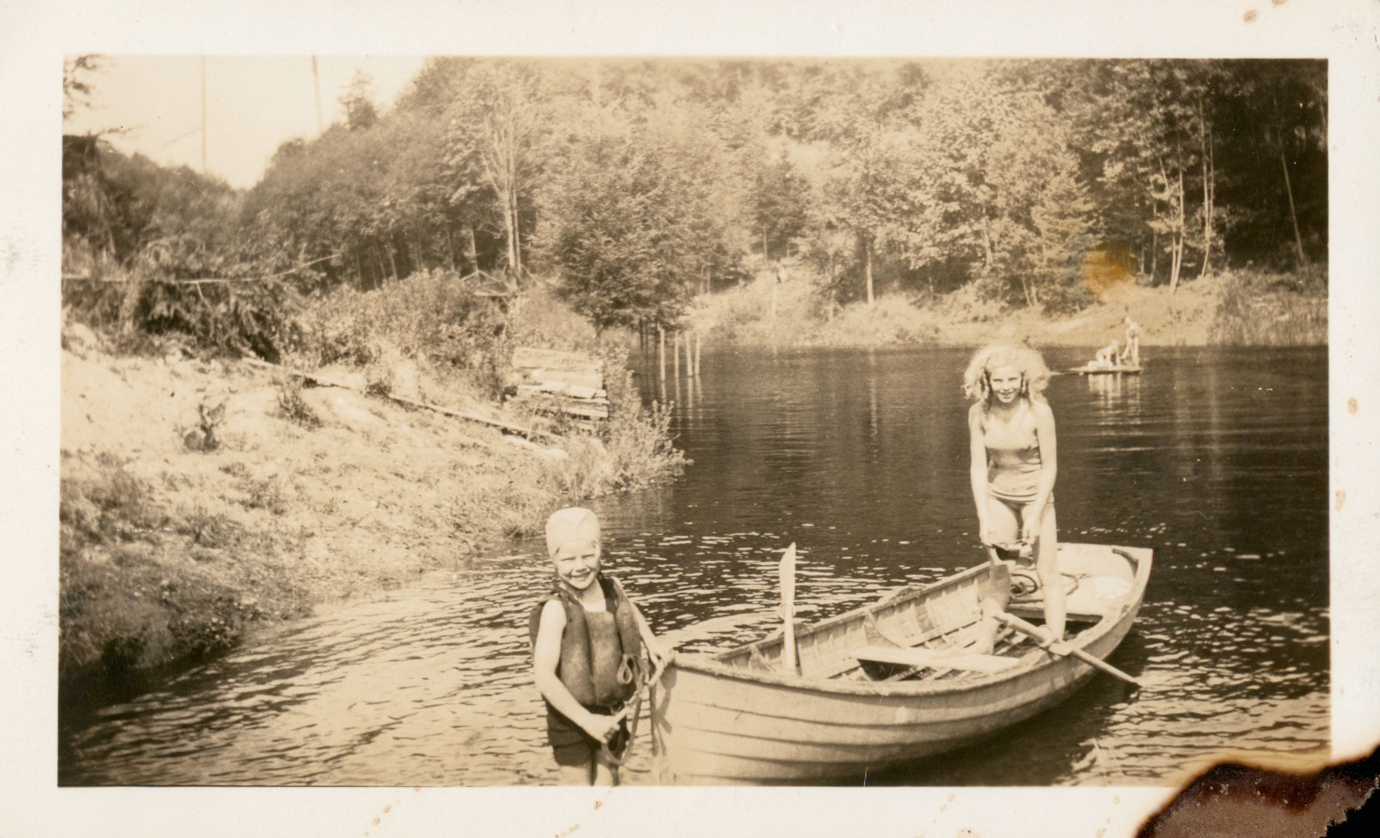 Lake Dell, later renamed the Garhart Reservoir